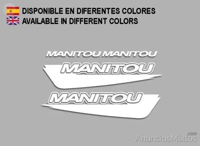 Pegatinas manitou f216 stickers mtb btt - 8 € - Nuevo - Alicante