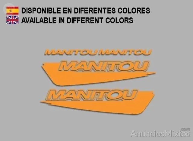 Pegatinas manitou f216 stickers mtb btt - 8 € - Nuevo - Alicante