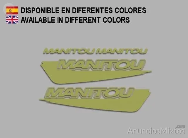 Pegatinas manitou f216 stickers mtb btt - 8 € - Nuevo - Alicante