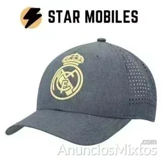 GORRA REAL MADRID CF GRIS PRODUCTO OFICIAL - 18 € - Nuevo - Madrid