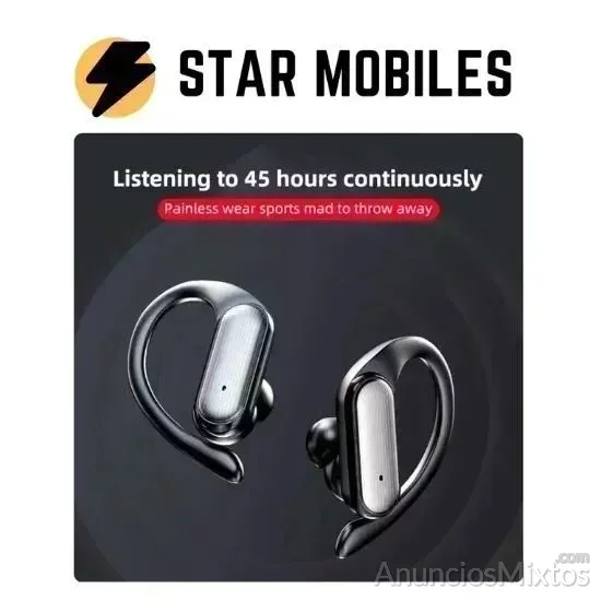 AURICULARES DEPORTIVOS INALAMBRICOS BLUETOOTH A520 - 11 € - Nuevo - Madrid