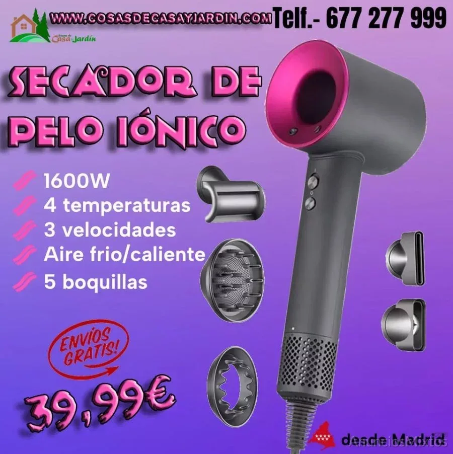 secador ionico - 35 € - Nuevo - Madrid secador ionico - 35 € - Nuevo - Madrid