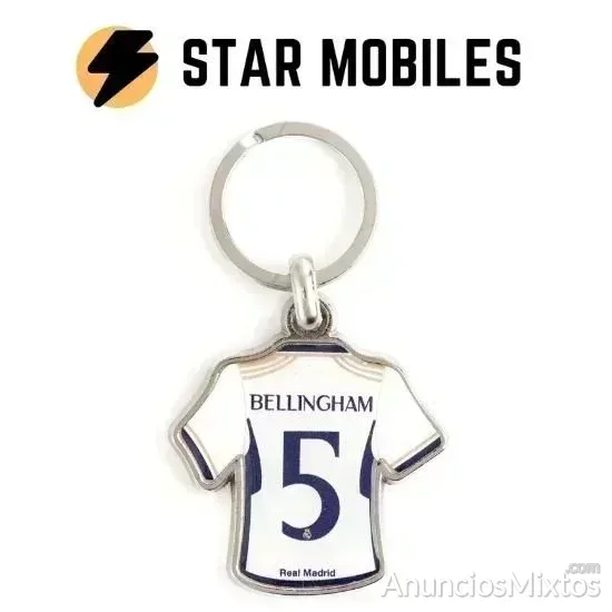 LLAVERO JUDE BELLINGHAM REAL MADRID CF OFICIAL - 10 € - Nuevo - Madrid