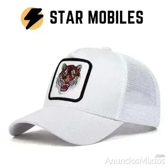 GORRA MODA TIGRE ANIMALES DE REJILLA MALLA NUEVO - 5 € - Nuevo - Madrid