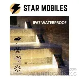 Lámpara Solar LED CON SENSOR MOVIMIENTO EXTERIOR - 7 € - Nuevo - Madrid