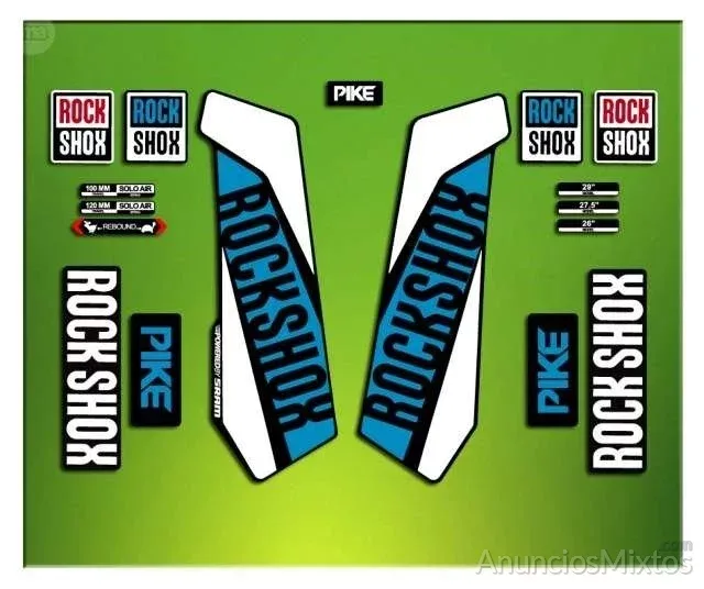 Pegatinas rock shox pike 2016 elx26 - 16 € - Nuevo - Alicante Pegatinas rock shox pike 2016 elx26 - 16 € - Nuevo - Alicante
