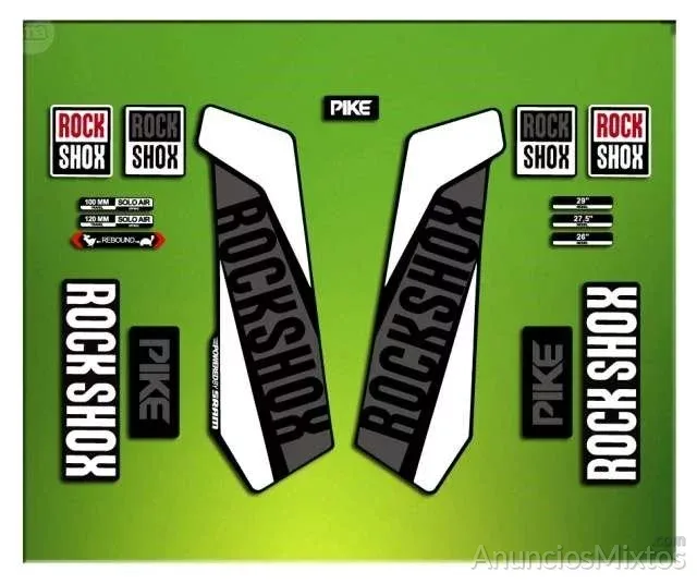 Pegatinas rock shox pike 2016 elx26 - 16 € - Nuevo - Alicante Pegatinas rock shox pike 2016 elx26 - 16 € - Nuevo - Alicante