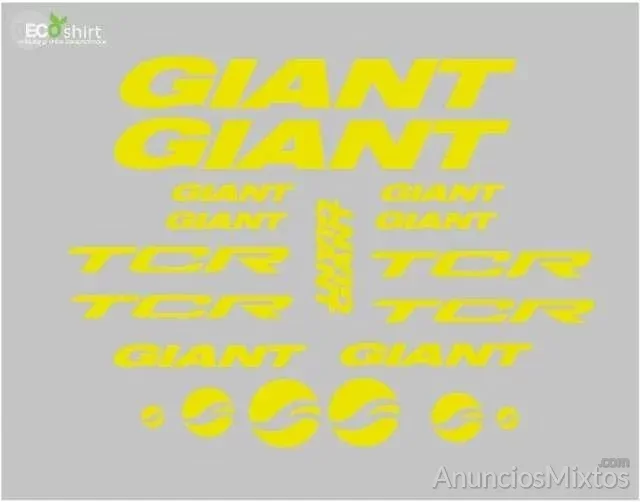 Pegatinas frame cuadro giant tcr am20 - 15 € - Nuevo - Alicante