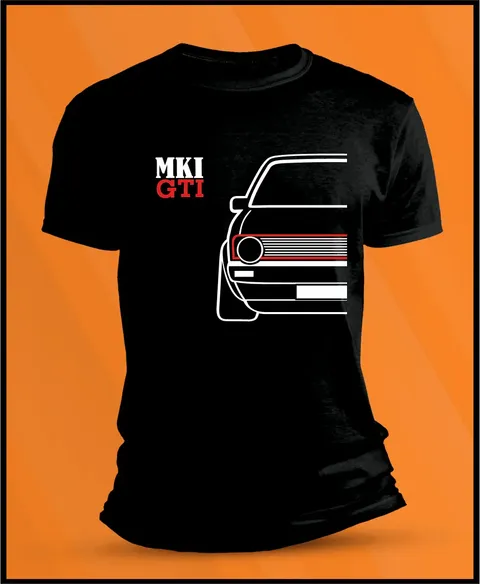 Camiseta manga corta VW Golf MK1 GTI - 13,21 € - Bueno - Lleida