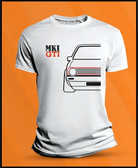 Camiseta manga corta VW Golf MK1 GTI - 13,21 € - Bueno - Lleida